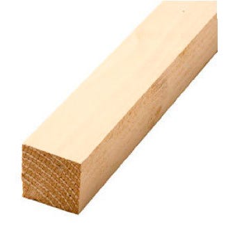 Tasseau en bois exotique 10 x 50 mm Long.2,4 m - SOTRINBOIS
