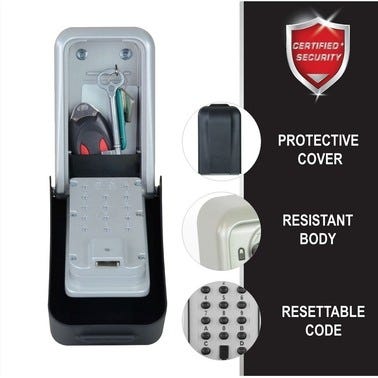 Boîte à clés sécurisée murale certifiée extra large Select Access Master Lock 4