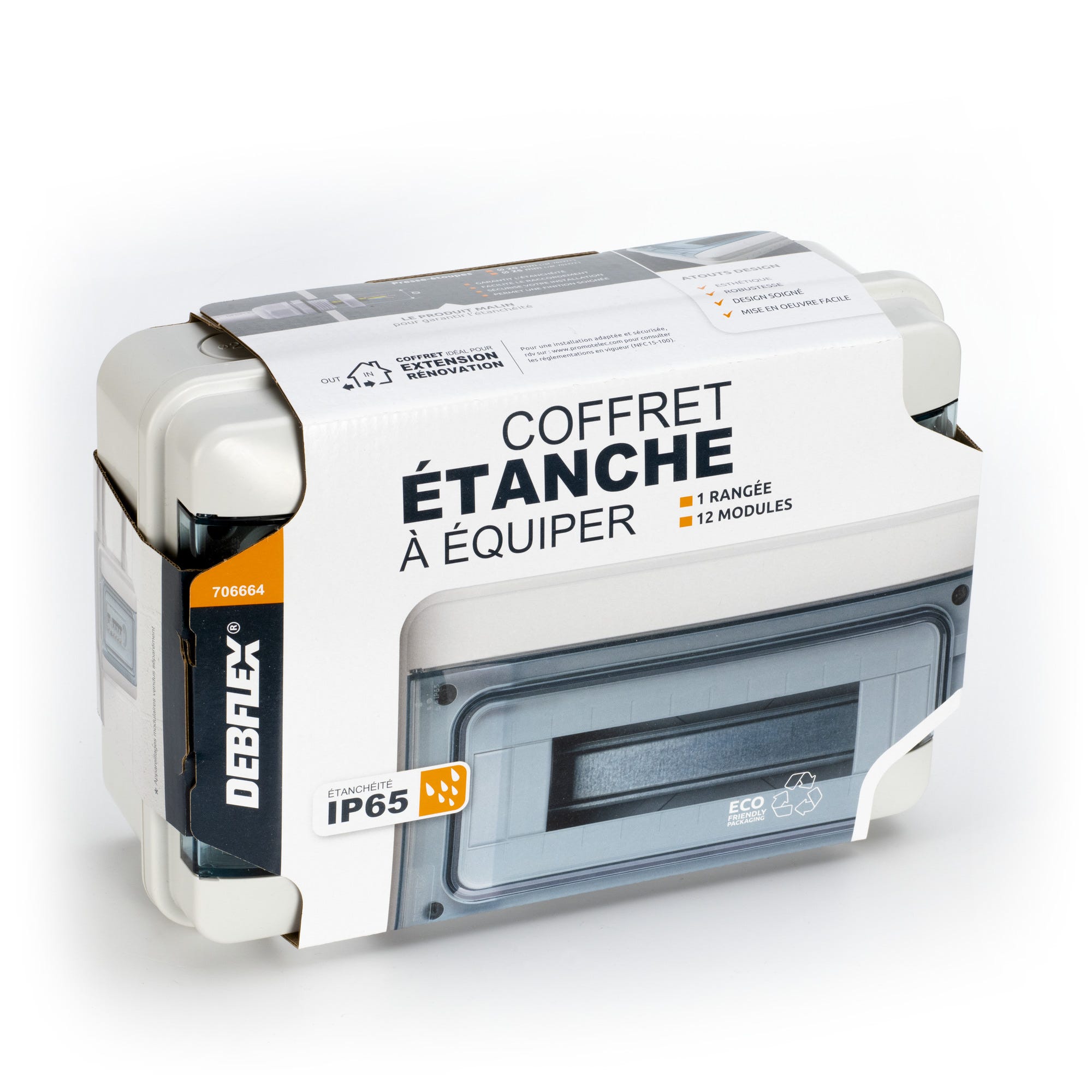 COFFRET ETANCHE IP65 12 MODULES 2