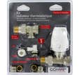 Kit robinet thermostatique droit 15 x 21 (1/2") - COMAP