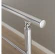 Lot de 4 jonctions articulées en aluminium pour lisses Rondo