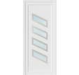 PORTE ENTREE PVC SATURNE BLANC H215XL90 Gauche