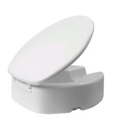 Rehausse WC avec abattant blanc Haut.12 cm - AKW