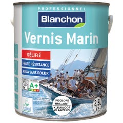 Vernis marin brillant incolore 2,5 L - BLANCHON