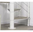 HABILLAGE BOIS NATUREL POUR ESCALIER Colimaçon LEGNO SLIM Ø110