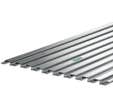 Bac en acier profile queue aronde lewis 63x200 cm