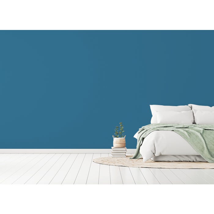 Peinture intérieure mat bleu achen teintée en machine 4L HPO - MOSAIK 4