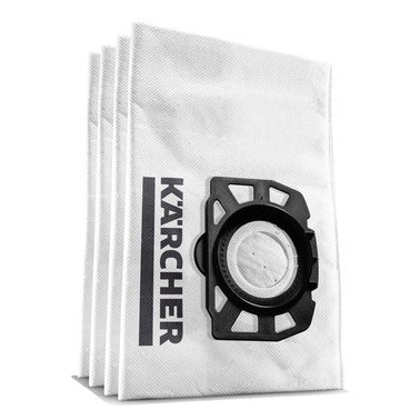 Sac KARCHER filtre ouate MV4,5,6 - 4 pieces - 2.863-006.0 ❘ Bricoman