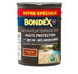 Saturateur terrasse bois anti UV et grisaillement teck exotique 5 L + 20% gratuit - BONDEX
