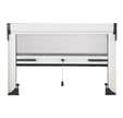 MOUSTIQUAIRE ENRoulable recoupable BLANC ALU H130XL80cm