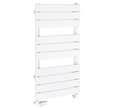 Radiateur sèche-serviettes eau chaude blanc 10 tubes L 400 mm H 1205 mm puissance 501 W Chorus - FINIMETAL