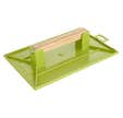 TALOCHE ABS VERTE 34X23CM RECTANGLE