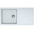 Evier blanc artic 1 bac Janus