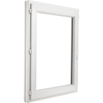 Fenêtre PVC 1 vantail tirant gauche H.60 x L.40 cm - CLOSY
