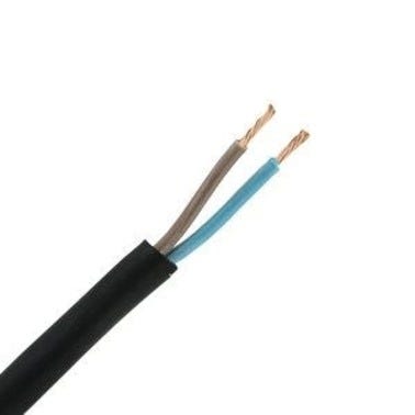 Cable électrique HO7RNF 2x1,5 mm² noir au mètre - NEXANS FRANCE  0