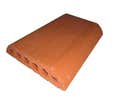 Chaperon plat rouge L.40 x l.28 x Ep.5 cm - TERREAL
