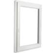 Fenêtre PVC 1 vantail tirant droit H.45 x L.40 cm - CLOSY