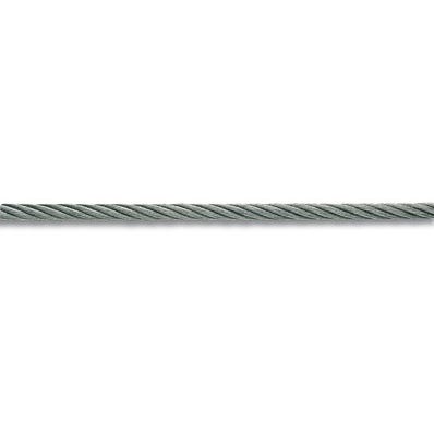 Câble acier dur galvanisé 270 kg Diam.5 mm 0