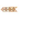LISTEL 10X29 CM TRAVERTIN MIX LIGHT / NOCE