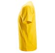Tee-shirt de travail jaune T.L Logo - SNICKERS
