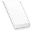 Profilé plat PVC blanc l.25 x Ep. 5 mm L.100 cm