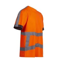 T-shirt haute visibilité orange T.S - NORTH WAYS  0