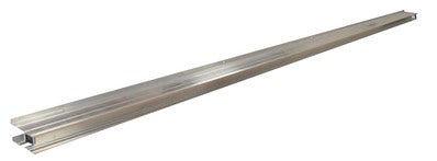 Rail pour porte coulissante Larg.83 cm en applique aluminium avec porte ,  habillage et amortisseur ❘ Bricoman