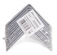 12 EQUERRES RENFORCEES 70X70X55 Epaisseur 2,5 mm