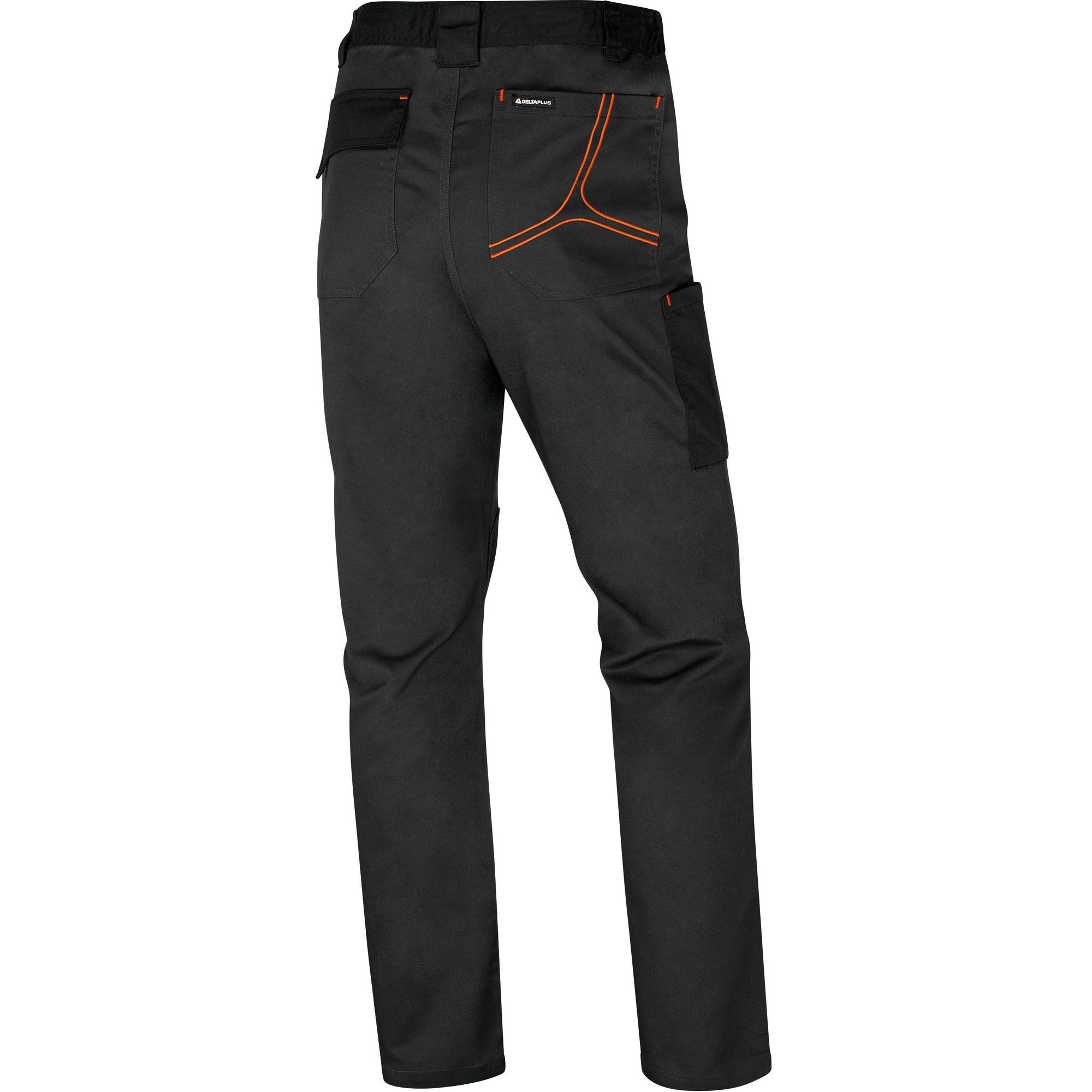 Pantalon de travail  Gris/Orange T.M MACH2 - DELTA PLUS 1