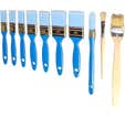 LOT DE 10 BROSSESApplication peintures acryliques""
