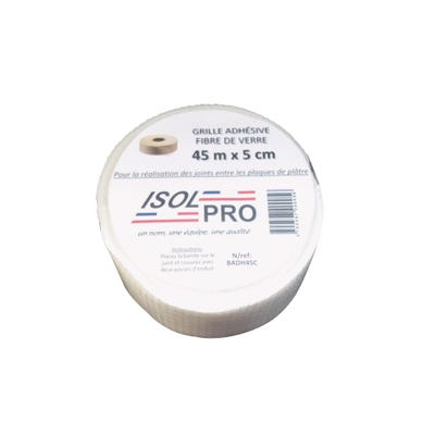 Bande autocollante adhésive pour plaque de plâtre 150ml - ISOLPRO 0