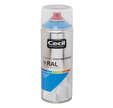 Peinture aérosol tous matériaux int/ext satin bleu clair RAL5012 400 ml - CECIL PRO