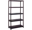 Etagère résine 5 tablettes pleines