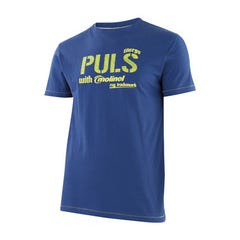 Tee-shirt manches courtes bleu électrique T.S Dynamic Work - MOLINEL 