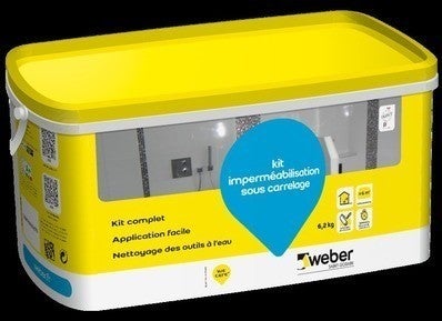 kit impermeabilisation sous carrelage 6m bricoman