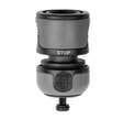 RACCORD RAPIDE PLASTIQUE +STOP 15MM FITT