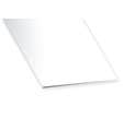 Profilé plat PVC blanc l.100 x Ep.2 mm L.260 cm