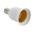 ADAPTATEUR DOUILLE E14 FEM E27