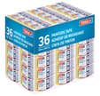 TESA MASQUAGE PACK 36 RLX 50 M X 50 MM