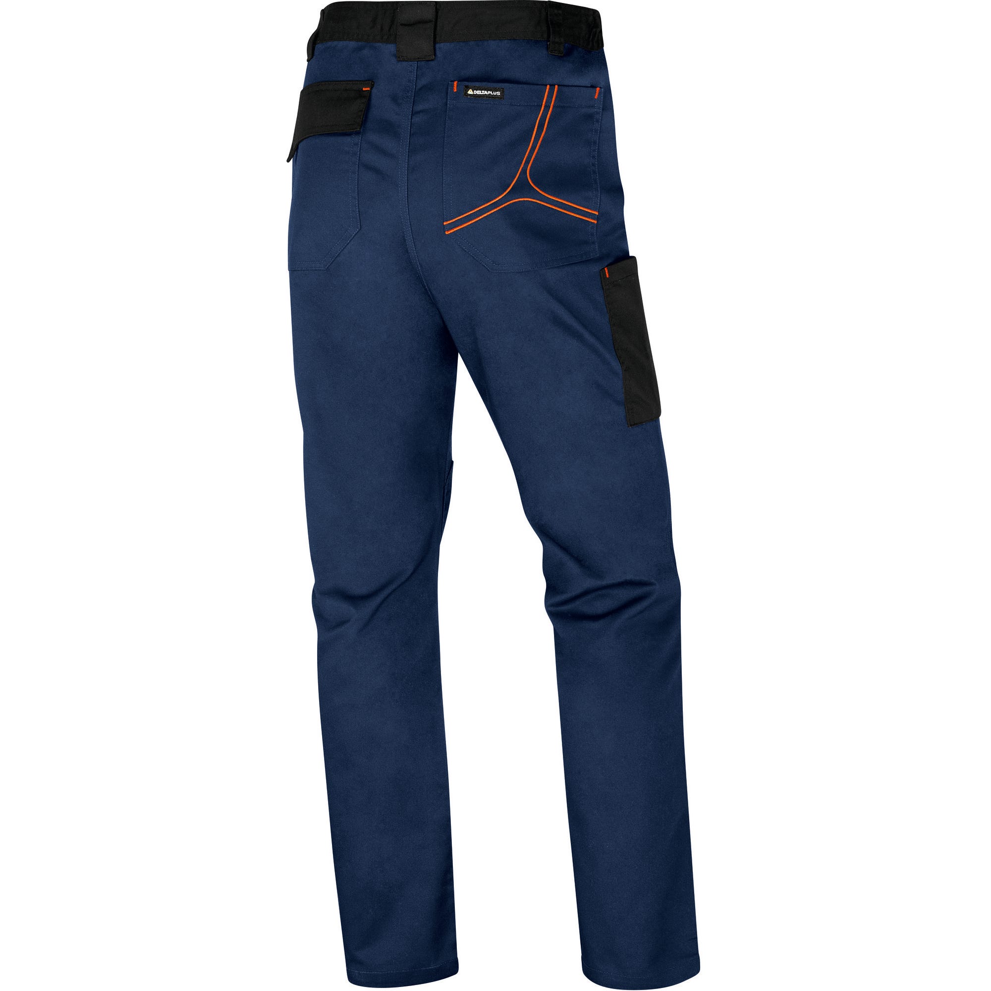 Pantalon de travail Marine/Orange T.L MACH2 - DELTA PLUS 0