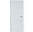 Bloc-porte isolant thermique ketch prépeint poussant gauche Huiss.90 mm H.204 x l.83 cm