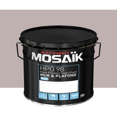 Peinture intérieure mat rose piloselle teintée en machine 10L HPO - MOSAIK 1