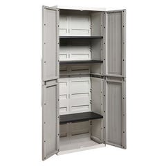 Armoire Resine 2 Portes 3 Tablettes Bricoman Armoire Resine 2 Portes 3 Tablettes Bricoman