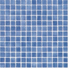 Lot de 20 mosaïques 31.6 x31.6 cm niebla malla azul celeste
