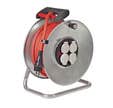 ENROULEUR DE CHANTIER 25M 3G2.5 4 PRISES IP44