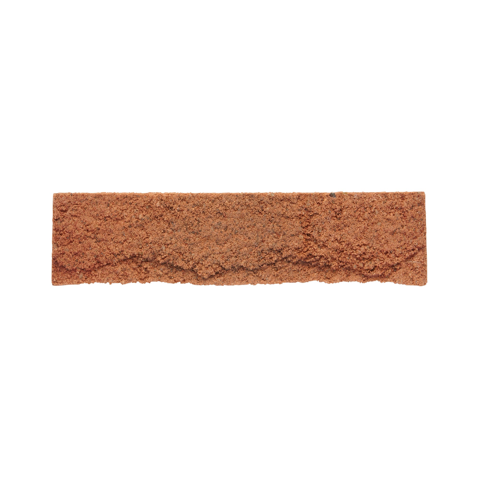 Plaquette de parement béton rouge effet brique l.5,2 x L.21 cm Cottage 230  0