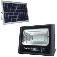 Projecteur solaire LED à détection ARLUX 1000lm 8W anthracite