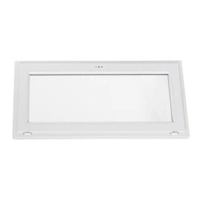 Fenêtre abattant PVC H.60 x l.80 cm oscillo-battant 1 vantail blanc 0