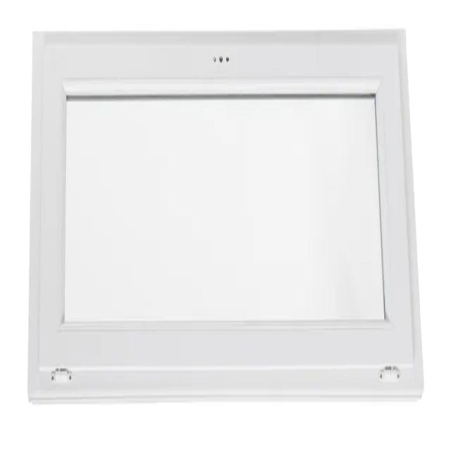 Fenêtre abattant PVC H.45 x l.60 cm oscillo-battant 1 vantail blanc 0