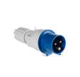 FICHE INDUS 2P+T MALE 16A IP44